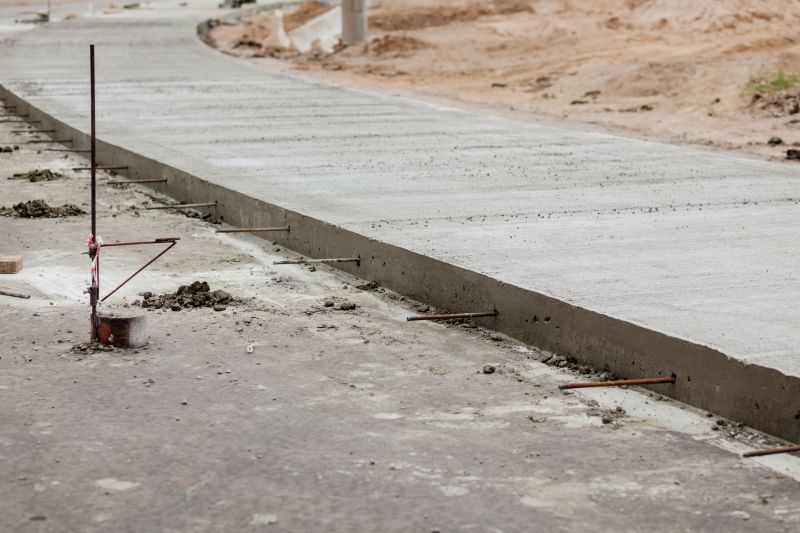 Concrete Sidewalk Construction detail